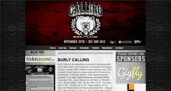 Desktop Screenshot of burlycalling.com